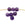 Perlen Einzelhandel Amethyst. facettierte flache runde Perlen 6.5 x 4 mm – Loch: 0.8 mm (10)