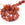 Perlengroßhändler in Deutschland Splitterperle Karneol gefärbt 6-10x5-11mm - Loch: 1mm (1 Strang-41cm)