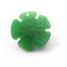 Grüner Jade-Blumenanhänger 22 mm – Loch 2 mm (1)