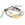Perlen Einzelhandel Fluorit flache ovale Nugget-Perle – 9 x 7 mm (1 Strang – 32 cm) Strang (34 cm)