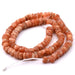 Sonnenstein-Heishi-Perle 5–6 x 2.5–4.5 mm Loch: 0.5 mm (1 Strang – 34 cm)