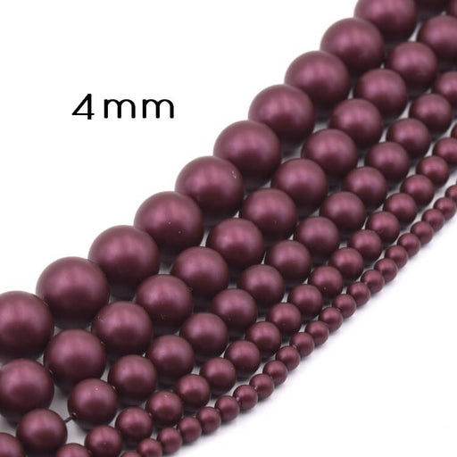 Kaufen Sie Perlen in Deutschland 5810 Pearl Elderberry Austrian Crystal - 4mm (20)