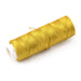 Geflochtene gewachste Polyesterschnur GOLD 0.8 mm – 40 m