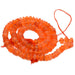 Karneol-Bicone-Knopfperlen 6–7 x 3–4 mm
