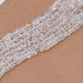 Heishi-Perle Quarzkristall-Rondelle 4-5x2-3mm (1 Strang-34cm)