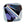 Perlen Einzelhandel Preciosa Deep Tanzanite 20480 3,6x4mm Doppelkegel (40)