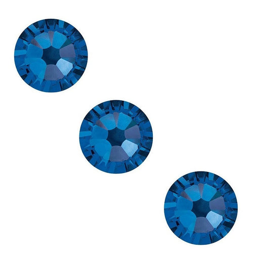 Kaufen Sie Perlen in Deutschland Strahs zum Stick 2058 Flach zurück Capri Blue SS5-1,8 mm (80)