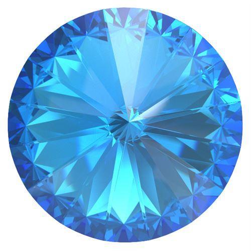 Kaufen Sie Perlen in Deutschland Großhandel Rivoli MAXIMA Crystal Bermuda Blue 00030 29636