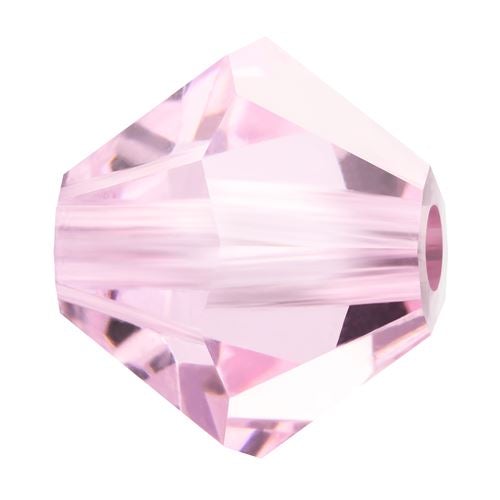 Kaufen Sie Perlen in Deutschland Preciosa Pink Sapphire 70220 3,6x4mm Doppelkegel (40)
