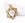Perlen Einzelhandel Medaillen-Anhänger Sonnenblume Edelstahl Gold - 25mm (1)