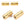 Perlen Einzelhandel Zylinderrohrperle gemeißelt Edelstahl Gold 12x6mm - Loch: 1,5mm (1)