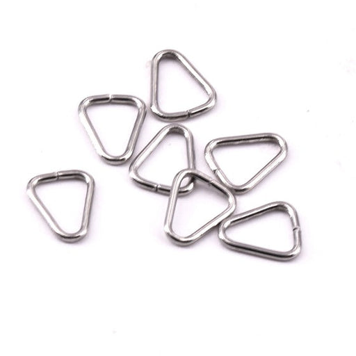 Kaufen Sie Perlen in Deutschland Dreieckschnalle für Anhänger edelsthal 7x5mm (5)