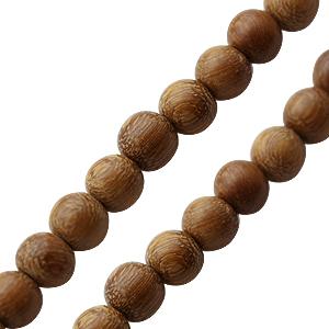 Kaufen Sie Perlen in Deutschland Perlenstrang aus roblesholz 8mm (1)