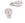 Perlen Einzelhandel Charms Anhänger Tropfen Ethnisch Metall Farbe Platin 8mm (2)