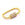 Perlen Einzelhandel Ovaler Anhänger mit Zirkonia-Verbindungsmutter Gold Farbe 27x15x2mm (1)