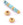 Perlengroßhändler in Deutschland Separator Beads heishi 6,5x3mm matt vergoldet Qualität - Loch: 3mm (2)