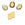 Perlengroßhändler in Deutschland Anhänger ovales Herz-Jesu zum Besticken vergoldet 18x14mm,(1)