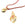 Perlen Einzelhandel Anhänger Ethno-Stil hochwertig vergoldet - Rosa Zirkon - 20x13mm (1)