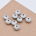 Heishi Rondelle Perlen platiniert ethnisch 7x4.5mm Loch: 1.4mm (10)