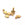 Perlengroßhändler in Deutschland Tiny Charms Stern-Charm mattgoldene Messingqualität 5mm (5)