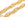 Perlen Einzelhandel Ausgefallene Kette Aluminium vergoldet Gold großmaschig 18x14mm (50cm)