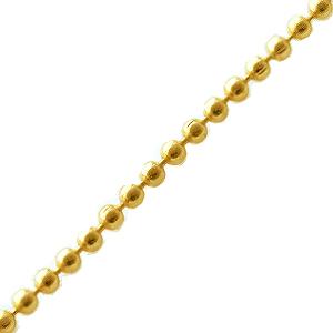 Kaufen Sie Perlen in Deutschland Kugelkette  vergoldet 1.5mm (1m)