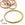 Perlengroßhändler in Deutschland Armreif aus Horn, lackiert, Liebesvogelgrün - 65 mm - Dicke: 3 mm (1)