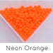 Firepolish Rundperle neonorange 3mm (30)