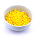 Firepolish Rundperle opaque yellow 4mm (50)