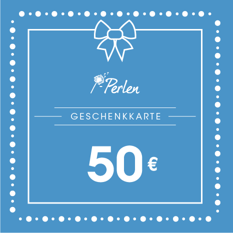 Geschenkkarte i-Perlen 50 Euros
