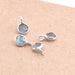 Mini-Anhänger mit Anhänger 925er Silber runder Labradorit - 8x5mm (2)