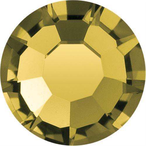 Kaufen Sie Perlen in Deutschland Großhandel Preciosa Flatback Gold Beryl 10430