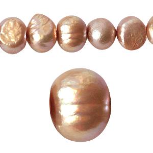 Kaufen Sie Perlen in Deutschland Süsswasser perlenstrang nuggetform almond 6mm (1)