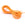 Perlengroßhändler in Deutschland Schlange Nylonschnur Aprikose Orange 1mm (5m)