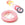 Perlen Einzelhandel Geflochtene Nylonschnur - 0,8 mm - ROSE - 8 m auf einer Rolle (1 Spule)