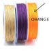 Hochwertige geflochtene Nylonschnur – 0,8 mm – Orange (verkauft pro Spule – 25 m)