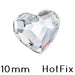 FlatBack Hotfix Preciosa HERZ Crystal 00030 - 10mm (4)