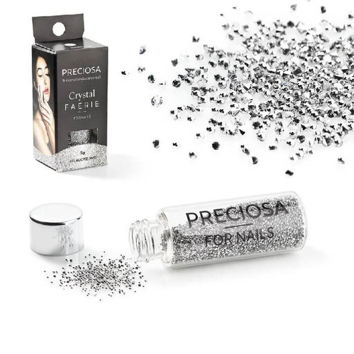 Kaufen Sie Perlen in Deutschland Crystal Faerie Nail Art Preciosa All Access Pass – Silber (5 g)