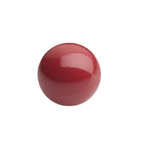 Kaufen Sie Perlen in Deutschland Preciosa Cranberry Runde lackierte Perlen 4 mm (20)