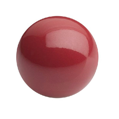 Kaufen Sie Perlen in Deutschland Preciosa Cranberry Runde lackierte Perlen 8 mm (20)