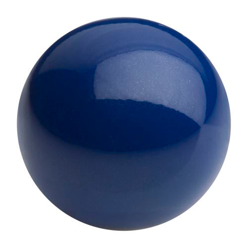 Kaufen Sie Perlen in Deutschland Lackierte runde Perlen Preciosa Navy blue 10mm (10)