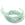Perlen Einzelhandel Echtes handgefärbtes Seidenband Farngrün (85cm)