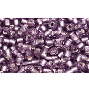 Kaufen Sie Perlen in Deutschland cc39f - Toho rocailles perlen 11/0 silver-lined frosted light tanzanite (10g)