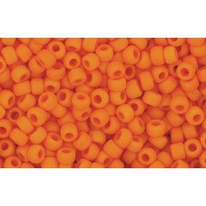 cc42df - Toho rocailles perlen 11/0 opaque frosted cantelope (10g)