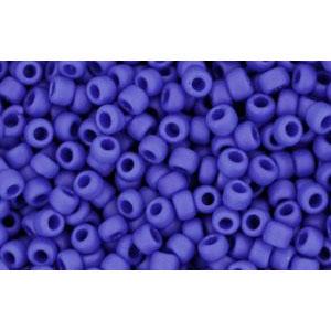 cc48f - Toho rocailles perlen 11/0 opaque frosted navy blue (10g)