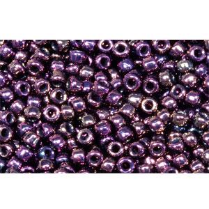 cc85 - Toho rocailles perlen 11/0 metallic iris purple (10g)