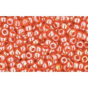 Kaufen Sie Perlen in Deutschland cc129 - Toho rocailles perlen 11/0 opaque lustered pumpkin (10g)