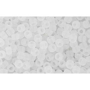 cc141f - Toho rocailles perlen 11/0 ceylon frosted snowflake (10g)