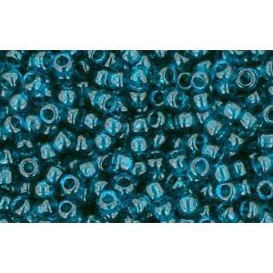 cc7bd - Toho rocailles perlen 11/0 transparent capri blue (10g)