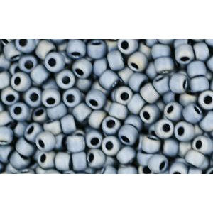 Kaufen Sie Perlen in Deutschland cc612 - Toho rocailles perlen 11/0 matt colour gun metal (10g)